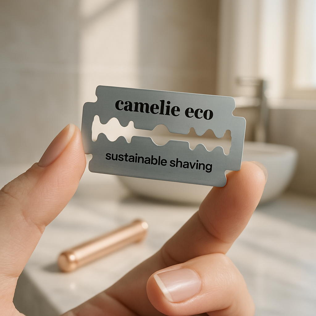 Rasoir Éco-Élégant • Peau Lisse & Respectée
